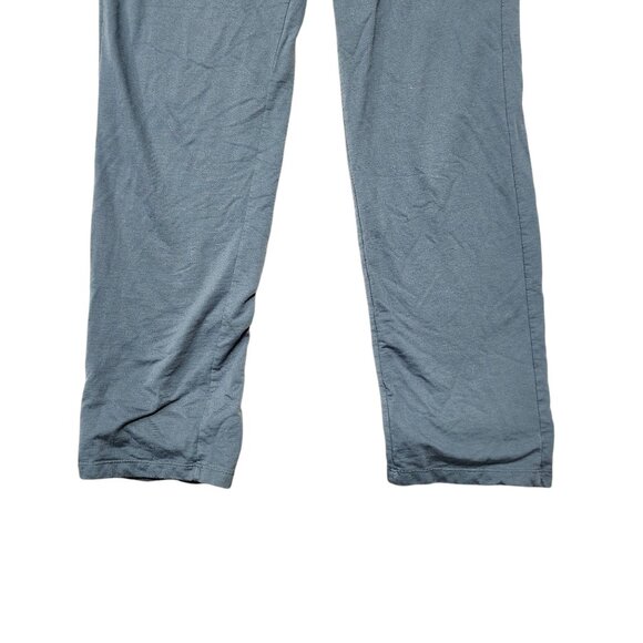 Gymshark Mens Relaxed Fit Joggers L Blue Gray Elastic Waist Zipper‎ Pocket - Picture 9 of 11